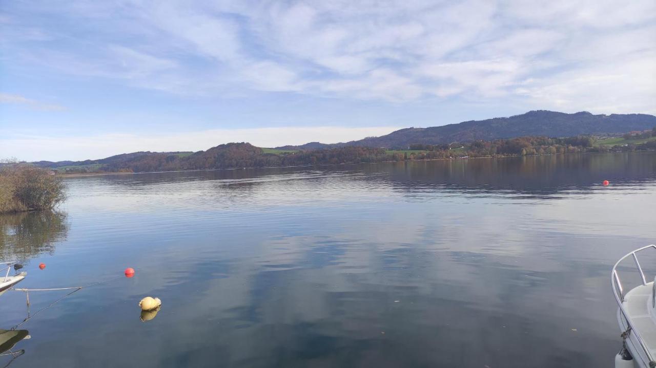 Glamping Wallersee - Unter Dem Kastanienbaum Helming 외부 사진
